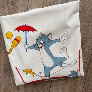 Vintage Tom and Jerry Flat Sheet